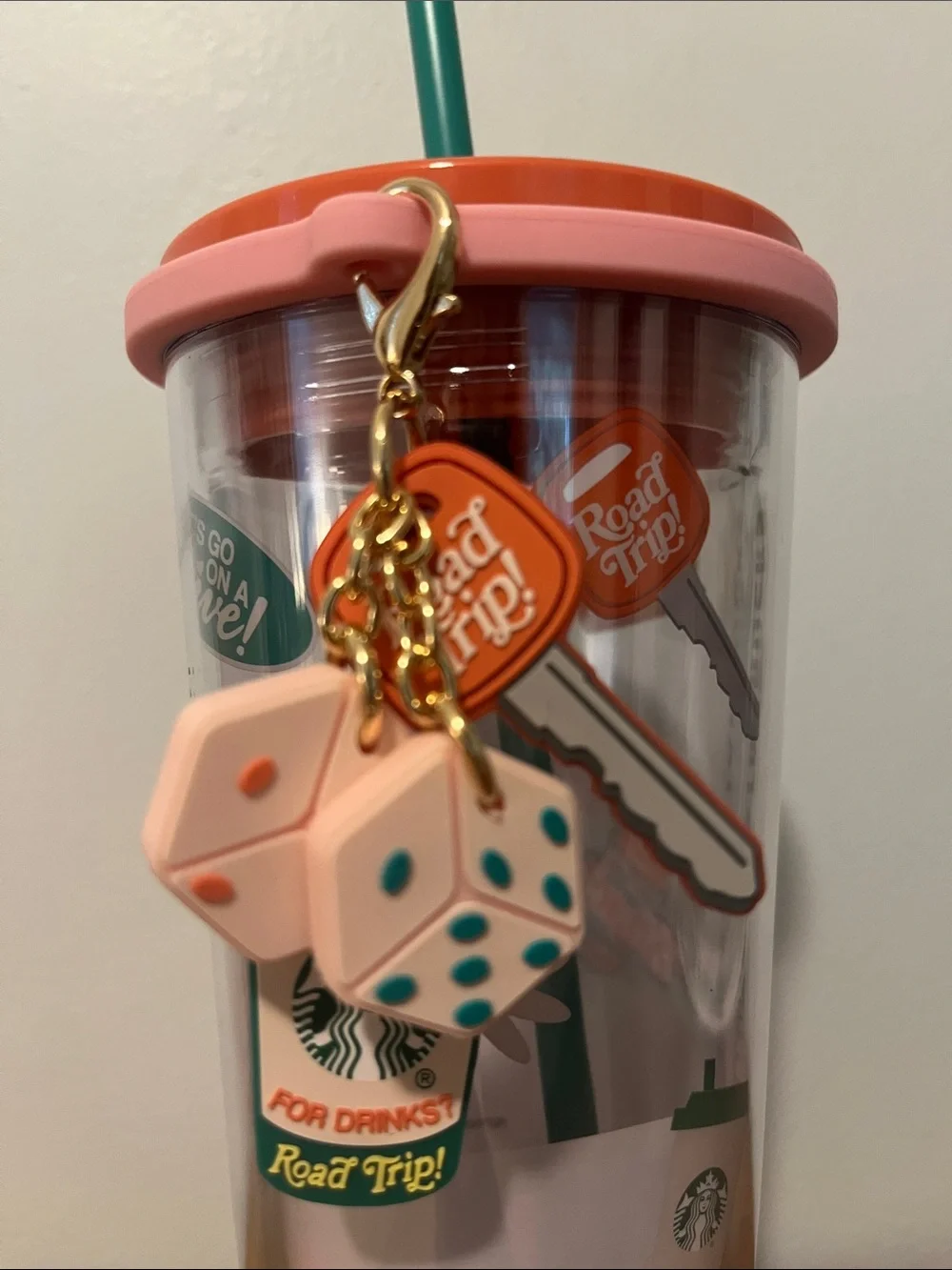 Starbucks X Dandy NWT Limited Edition Road Trip Cold Cup
